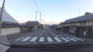 岡山県道250号山口山陽線、赤磐市山口-下市  車載動画