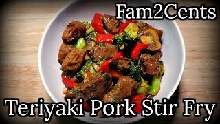 Teriyaki Pork Stir Fry - Squishy Approved