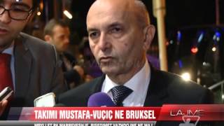 Pa marrëveshje takimi Mustafa-Vuçiç në Bruksel - News, Lajme - Vizion Plus