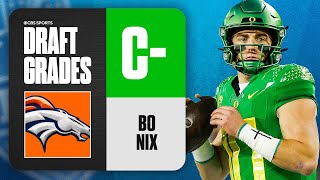 2024 NFL Draft Grades: Broncos select Bo Nix No. 12 Overall | CBS Sports