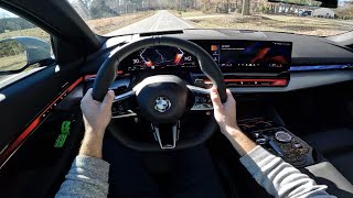 2024 BMW 540i xDrive: POV Drive, Impressions and ASMR