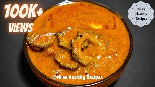 Pavakkai Puli Kulambu in Tamil | Pagarkai Kuzhambu Recipe |