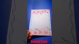 2 Border Designs|Beautiful Border Designs For Project|New Border Design 2021|Border Design Ideas