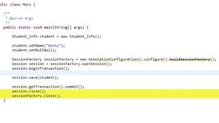 Hibernate Tutorial Part 4 c How to create the first Hibernate Application in Eclipse Hands on