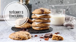 SUŠENKY S ČOKOLÁDOU | recept - vegan | MaruškaVEG