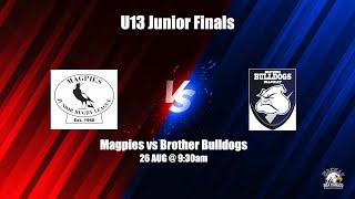 U13 Magpies vs Brother Bulldogs