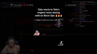 Cblu reacts to Tata 41 first verse on black ops