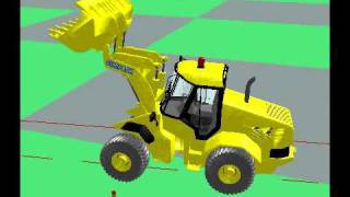 SIMPACK Multibody Simulation (MBS) - Automotive - Wheel Loader