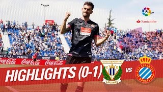 Resumen de CD Leganés vs RCD Espanyol (0-1)