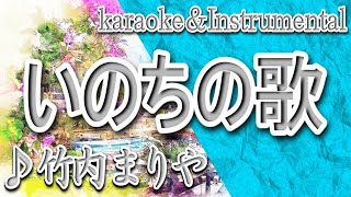 いのちの歌/竹内まりや/カラオケ/instrumental/歌詞/INOCHINO UTA/Mariya Takeuchi