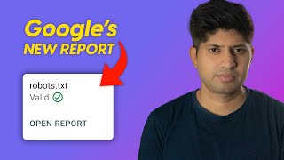 New Report in Google Search Console | Robots.txt report | How to Use robots.txt in Search Console