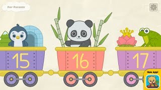 Learning numbers for kids Number 16