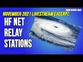 HF Nets: Relay Stations - November 2021 Livestream Excerpt #HamRadioQA