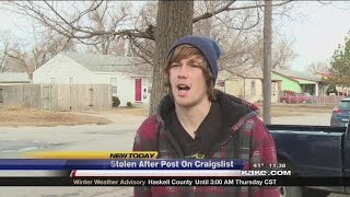 Pickup stolen after post on Craigslist