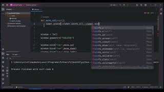 Move images w/keys in tkinter in Pyhton