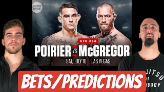 UFC 264: Dustin Poirier vs Conor McGregor 3 BETS & PREDICTIONS