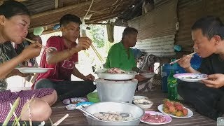 เขยหล่าพาม่วน ชวนกินหมูกระทะซั่นแหล่ว มาเด้อพี่น้อง | ມາເດີ..ພີ່ນ້ອງ ຊີ້ນດາດແຊບໆເດີ 🥰🥰