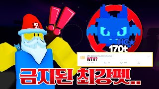 펫시뮬 지금 '170t 최강 하드코어펫' 절대로 쓰면 안되는 이유....