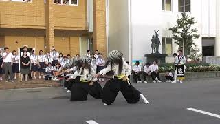 ほうらい祭り　菊獅子鶴来本町二三四丁目中学生①