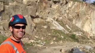 Interview with Apex Rockfall Mitigation in the Big Gun Quarry - Quarry Park Adventures