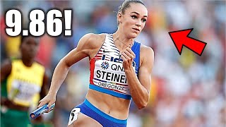 Craziest Sprinter Ever (Abby Steiner Makes History)