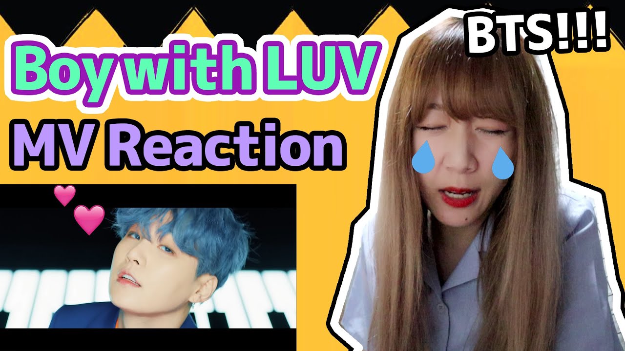 【Reaction】BTS (방탄소년단) - Boy With Luv (작은 것들을 위한 시) Feat. Halsey' MV ...