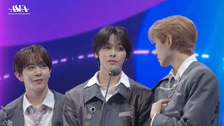 [ENG SUB] 240410 NCT WISH - Best New Artist Award Speech @ ASIA STAR ENTERTAINER AWARDS (ASEA) 2024