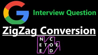 ZigZag Conversion - Leetcode 6 - Python