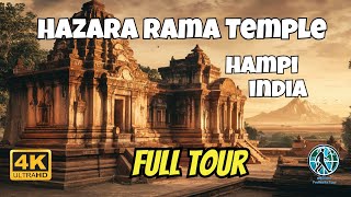 EXPLORING Hampi's HIDDEN GEM Hazara Rama Temple Tour!