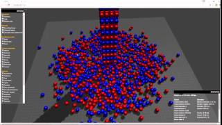Physic balls via emscripten
