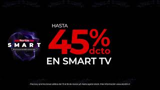 hasta 45% dcto en Smart TV