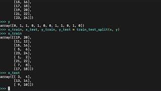 Splitting Datasets in Python With scikit-learn and train_test_split()