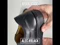 レザースニーカーalec black｜公式モラルコード