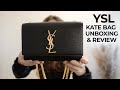 YSL KATE BAG SMALL | SAINT LAURENT HANDBAG UNBOXING & REVIEW