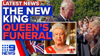 King Charles III delivers first speech, Next steps ahead of Queen's funeral | 9 News Australia