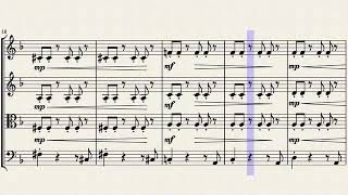 Theme from "The Adventures Of Batman And Robin" for String Quartet