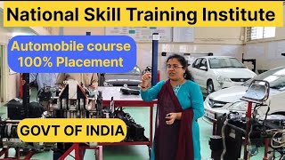 Automobile Course in NSTI | వన్ వీక్ కోర్స్ కూడా 100% ప్లేస్మెంట్ #tailoring #cooking #edit #movie