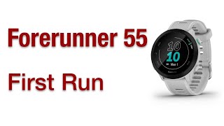 Garmin Forerunner 55 - How To Start Your First Run