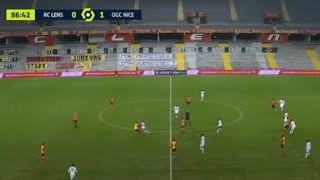 Youcef Atal Spectacular Goal Vs Lens | Nice Vs Lens 1-0