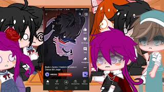 //Yandere Simulator react to... /Reaccionan a...//No part 2