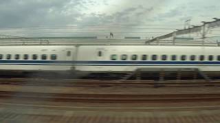 東海道新幹線のぞみ2号 東京行き　新大阪駅発車　(H31.1.15)