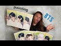 painting every member of BTS for Map of the Soul 7: The Journey