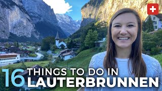 16 Things To Do In Lauterbrunnen Valley, Switzerland | Free Map!