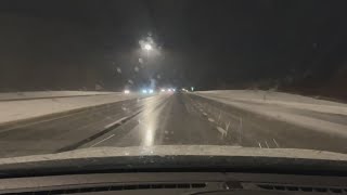 Winter weather conditions in Northeast Ohio: Checking the roads in Ashtabula County
