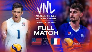 5-Sets Battle for Semi-Final Spot! 😳🏐 USA vs. France - Quarter Finals | VNL 2023