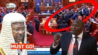 LIVE! FIREWORKS IN PARLIAMENT AS MPs DISCUSS NATEMBEYA;'S IMPEACHMENT AFTER INSULTING RUTO!