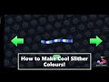 Slither.io | How to Make Coolest Slither Themes!!! | Slither.io Guides