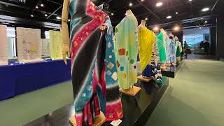 Exhibition of Kyoto Yuzen Sarees in Tokyo, Jan 2024