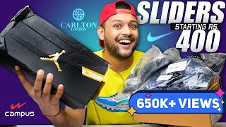 5 BEST NIKE JORDAN SLIDERS/FLIP FLOP FOR MEN on MYNTRA 🔥 Haul Review 2022 | Carlton London, Campus