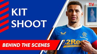 BTS | The 2021/2022 Castore Rangers Home Kit Shoot